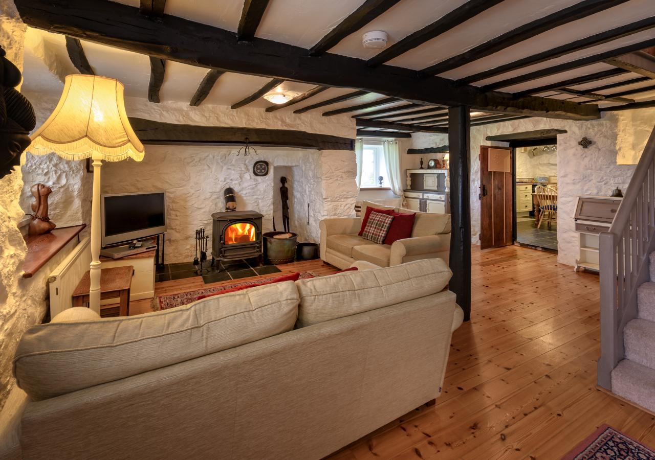 Ysgubor Bach Villa Aberdaron Eksteriør billede